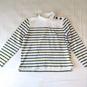 J. Crew Mock Turtleneck Sweater Nautical Size XS